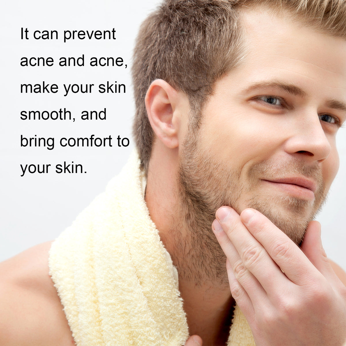 Men's Moisturizing Soap Cleansing Facial Body